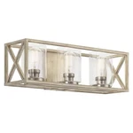 Kichler 55065 Moorgate Light 23 Bathroom Vanity - Antique White. Fixed Price $200.00.