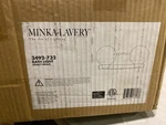 Minka Lavery 3492-732 Mooncrest 2-LIGHT Brass Vanity With Etched Glass Sha. Fixed Price $206.99.