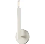 Livex Lighting 46980 Monaco 12" Tall Wall Sconce - Nickel. Fixed Price $50.00.