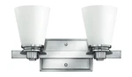 Hinkley 5552CM-CL Contemporary Modern Two Light Bath From Avon Collection. Fixed Price $142.40.