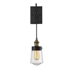 Savoy House 9-2065-1-51 Macauley Light Inch Vintage Black With Warm Brass. Fixed Price $187.22.