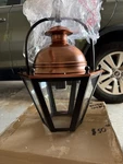 Pottery Barn Case Copper Outdoor Sconce Wall Light Model 1336067-PBM. Fixed Price $300.00.