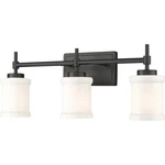 Z-lite 622-3V-MB Cadoc Bathroom Vanity Light Matte Black. Fixed Price $192.10.