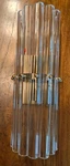 Pottery Barn Mallory Crystal Sconce-open Box. Fixed Price $169.00.