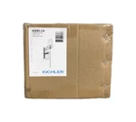 Kichler Alton Chrome Bathroom Wall Sconce Light W/ Clear Seeded Glass Shade. Fixed Price $99.02.
