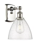 Innovations Lighting 516-1W-12-8 Bristol Sconce Glass 12" Nickel. Fixed Price $213.40.