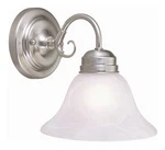 Millbridge 1-LIGHT Satin Nickel Wall Mount Sconce Color/finish Family. Fixed Price $57.82.