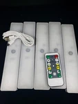 Lightbiz 30 Led Closet Display Motion Sensor Lights With Remote 5 Pack. Fixed Price $30.00.