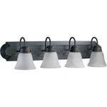 Quorum International 5094-4-144 Toasted Sienna Four Light 30"W Bathroom Fixture. Fixed Price $94.00.