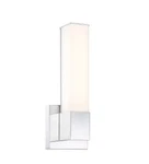 Minka Lavery 2872-L 14" Tall Led Bathroom Sconce Chrome. Fixed Price $32.00.
