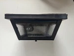 Northeast Lantern Williams 9 In Outdoor Flush 4104 Mount Dark Antique Brass. Fixed Price $220.00.