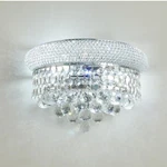 Chrome Empire Crystal Wall Sconce Light (uses Bulbs) $129 Retail. Fixed Price $89.99.