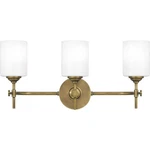Quoizel ARI8622 Aria Light 23"W Vanity - Brass. Fixed Price $249.99.