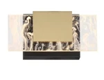 Eurofase Kasha 1-LIGHT 4.2W Black/brass Integrated Led Vanity. Fixed Price $132.03.