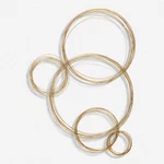 Uttermost 04369 Golden Bubbles 35" Tall Iron Abstract Wall Sculpture. Fixed Price $257.00.