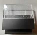 Satco Nuvo 62-1512 Led Wall Sconce With Seeded Glass Matte Black Finish. Fixed Price $99.99.