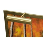 House Of Troy Contemporary 9" Satin Brass Picture Light C9-51. Fixed Price $92.00.