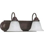 Nuvo Ballerina Light 18" Vanity W/ Glass Bell Shades 60-324. Fixed Price $67.99.