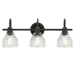 Kichler Avery 24" Vanity Olde Bronze Vintage 3LIGHT Bathroom. Fixed Price $67.99.