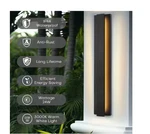 Lamqee Modern 1-LIGHT Black Dimmable Integrated Led Wall Sconce 31.5X5X5 New. Fixed Price $51.47.