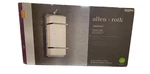 Allen + Roth, 12-IN "brighton" Led Brushed Nickel Modern Vanity Light Bar. Fixed Price $98.00.