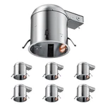 6 Pack Inch Recessed Lighting Remodel,can Housing,ic Rated & .... Fixed Price $94.17.