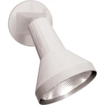 Nuvo 1 8" Flood Light, Exterior, PAR38, Adjust. Swivel, White SF77-487. Fixed Price $32.99.