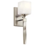 Kichler 55000 Marette 16" Tall Wall Sconce - Nickel. Fixed Price $103.99.