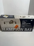 Hampton Bay Marsden 23.5 In. 3-LIGHT Brushed Nickel Bath Bar Vanity. Fixed Price $44.99.
