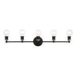 Livex Lighting 14425 Lansdale 34"W Commercial Vanity - Black / Brushed. Fixed Price $195.81.