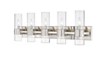 Lawson 5-LIGHT Bathroom Vanity In Brushed Nickel. Fixed Price $388.00.
