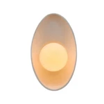 Justice Design Ambiance Oval Coupe Wall Sconce, Bisque CER-3045-BIS. Fixed Price $178.20.