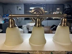 Maxim Lighting Bel Aire 3 Bath Vanity Satin Nickel. Fixed Price $30.00.
