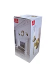 Globe Electric 65000103 1-LIGHT Wall Sconce, Matte Brass, Ribbed Clear Glass Sha. Fixed Price $29.96.