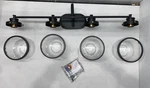 Urban Ambiance Nottingham Luxury Industrial Bathroom Vanity Light UHP2541 Bronze. Fixed Price $154.94.