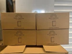 Davis Lighting, 4 Pack Wall Sconse Light. Nickel, White Glass,. Fixed Price $40.00.