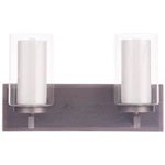 Craftmade 11615NIVNI2 Texture Bathroom Vanity Light. Fixed Price $84.90.