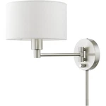 Livex Lighting 40080-91 Allison Swing Arm Or Wall Lamp Brushed Nickel. Fixed Price $197.96.