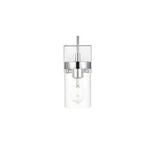 Living District Benny Light Bath Sconce, Chrome/clear - LD7319W5CH. Fixed Price $70.00.