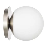 Wall Sconces, 1 Light Modern Globe In Brushed Nickel, For B.... Fixed Price $106.09.