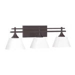Park Harbor PHVL2233ORB Mcbryde 27-1/2 Wide Bathroom Vanity Light,. Fixed Price $169.10.
