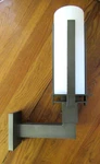 Hubbardton Forge Vertical Bars Lantern Head Outdoor Light Post Wall Mount. Fixed Price $395.00.