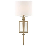 Crystorama Clifton Light Sconce, Aged Brass CLI-231-AG. Fixed Price $318.40.