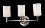 Z-lite 2103-3V Cannondale Light Bathroom Vanity Chrome. Fixed Price $141.10.