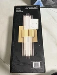Artika Dorado Modern 1-LIGHT Dimmable Gold Integrated Led 3 Cct Wall Sconce. Fixed Price $29.95.