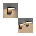 3-PACK Outdoor Led Wall Lights Modern Porch Rotatable Sconce Black.... Fixed Price $149.93.
