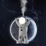 Night Light With Timed Aroma Diffuser, Rechargered Motion Sensor White. Fixed Price $14.52.