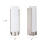 2 Linea Led Light Wall Sconce Model # LL-WL301-BN Bathroom Brushed Nickel. Fixed Price $98.95.