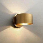 Modern Bedroom Wall Lamp Made From Brass Classy Mid Century Sconce Light. Fixed Price $139.34.