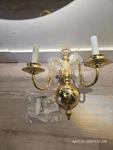 Quorum International 6171-2-2 Williamsburg 2-LIGHT Wall Sconce Polished Brass. Fixed Price $99.00.